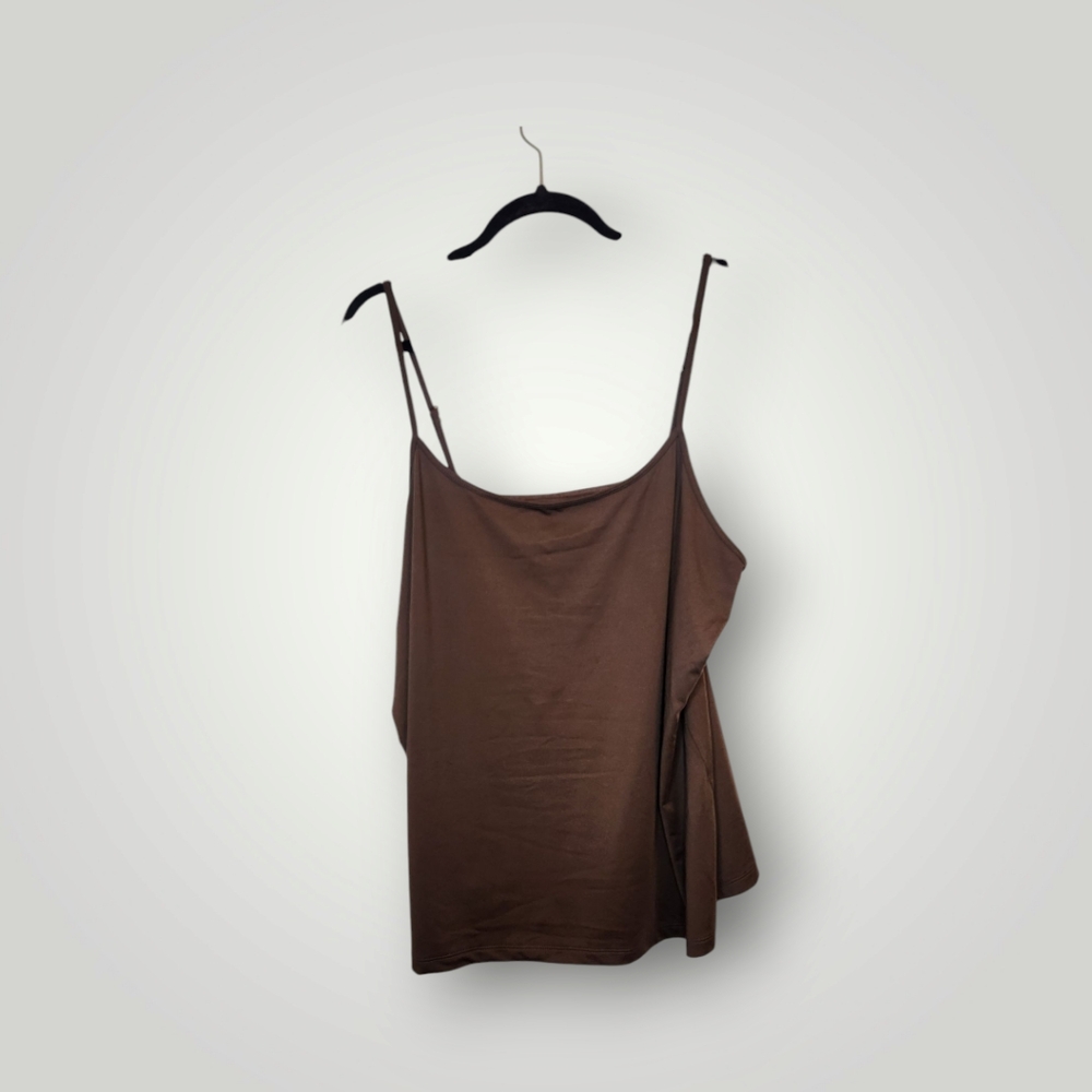 Lane Bryant Brown Spaghetti Strap tank Top size 18 20 - Picture 8 of 10